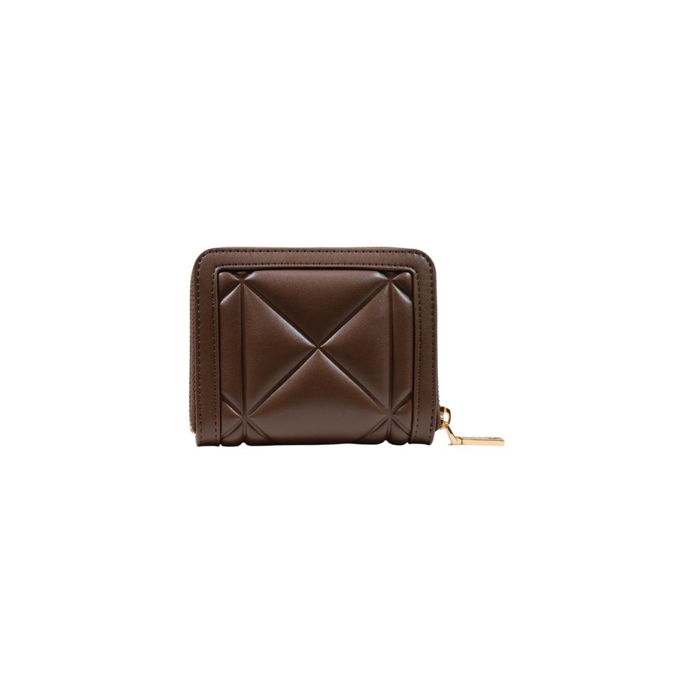 Love Moschino Braune Geldbörse aus Polyethylen