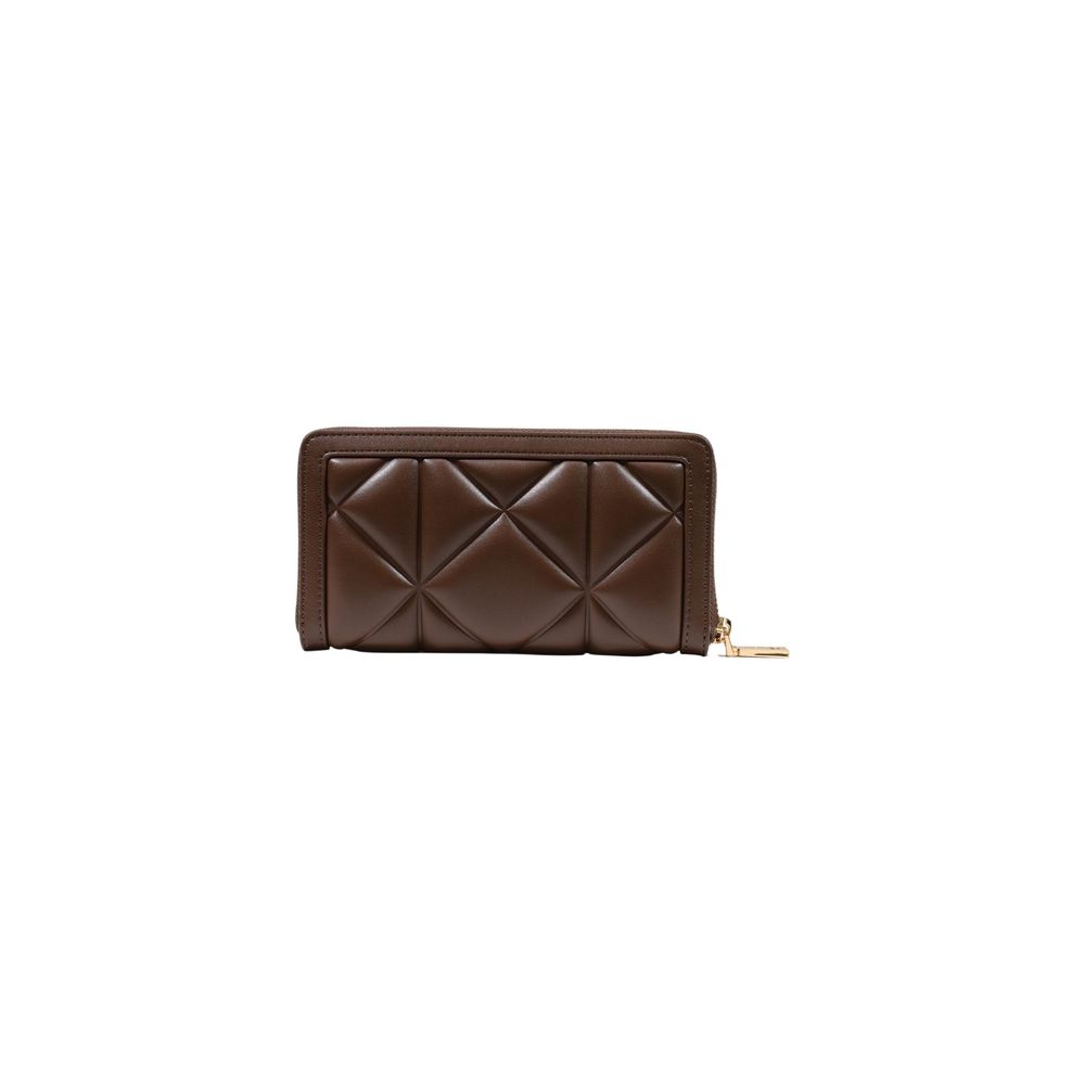 Love Moschino Braune Geldbörse aus Polyethylen