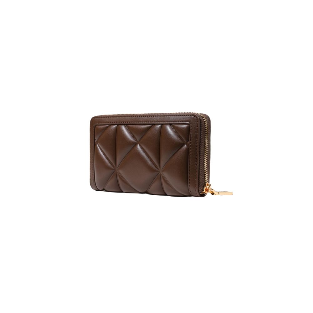 Love Moschino Braune Geldbörse aus Polyethylen