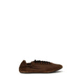 Prada Braune Gummisneaker im Athletic-Stil