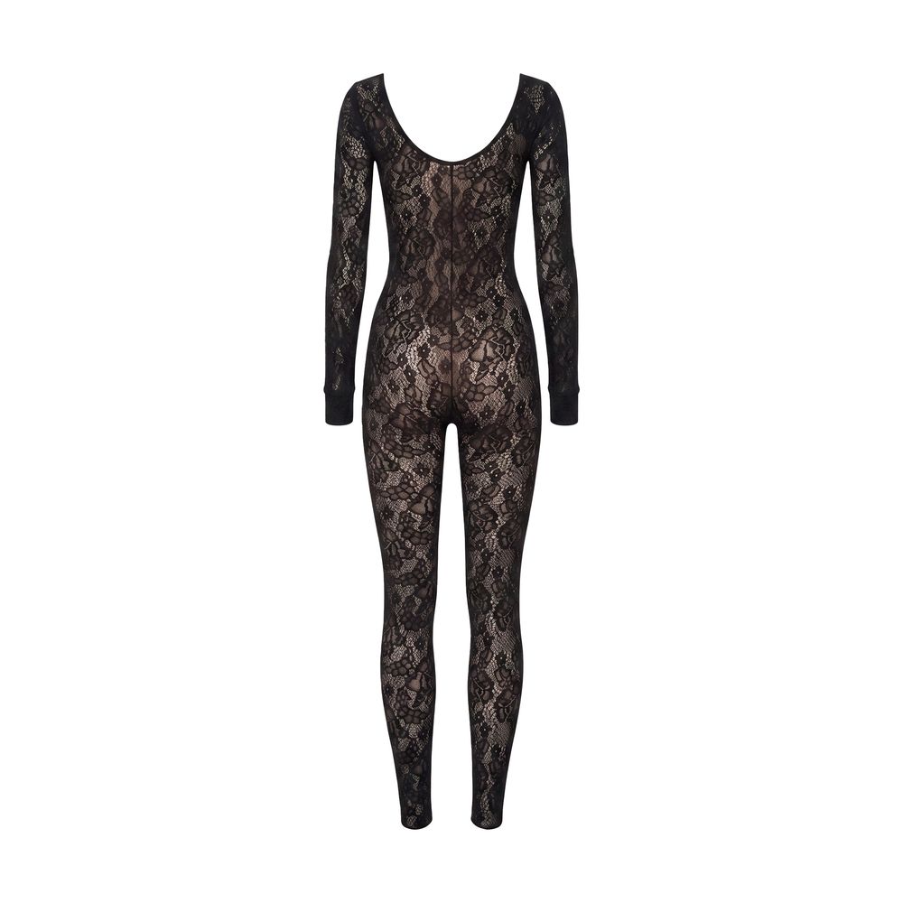 Wolford Schwarzer Polyamid-Jumpsuit
