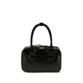 Marni Schwarze Kalbsleder Bos Taurus Handtasche