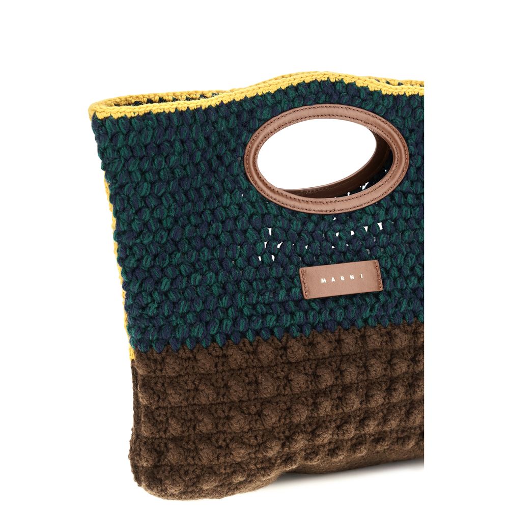 Marni Multicolor Wool Oves Aries Clutch Bag