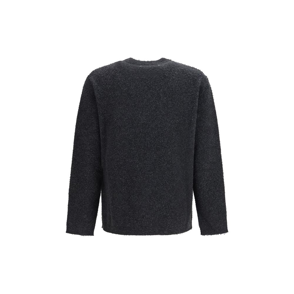 Golden Goose Grauer Oves Aries Wollpullover