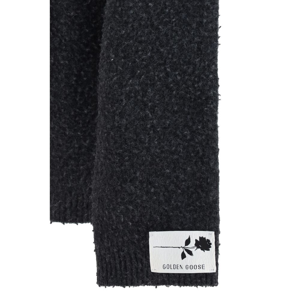 Golden Goose Grauer Oves Aries Wollpullover