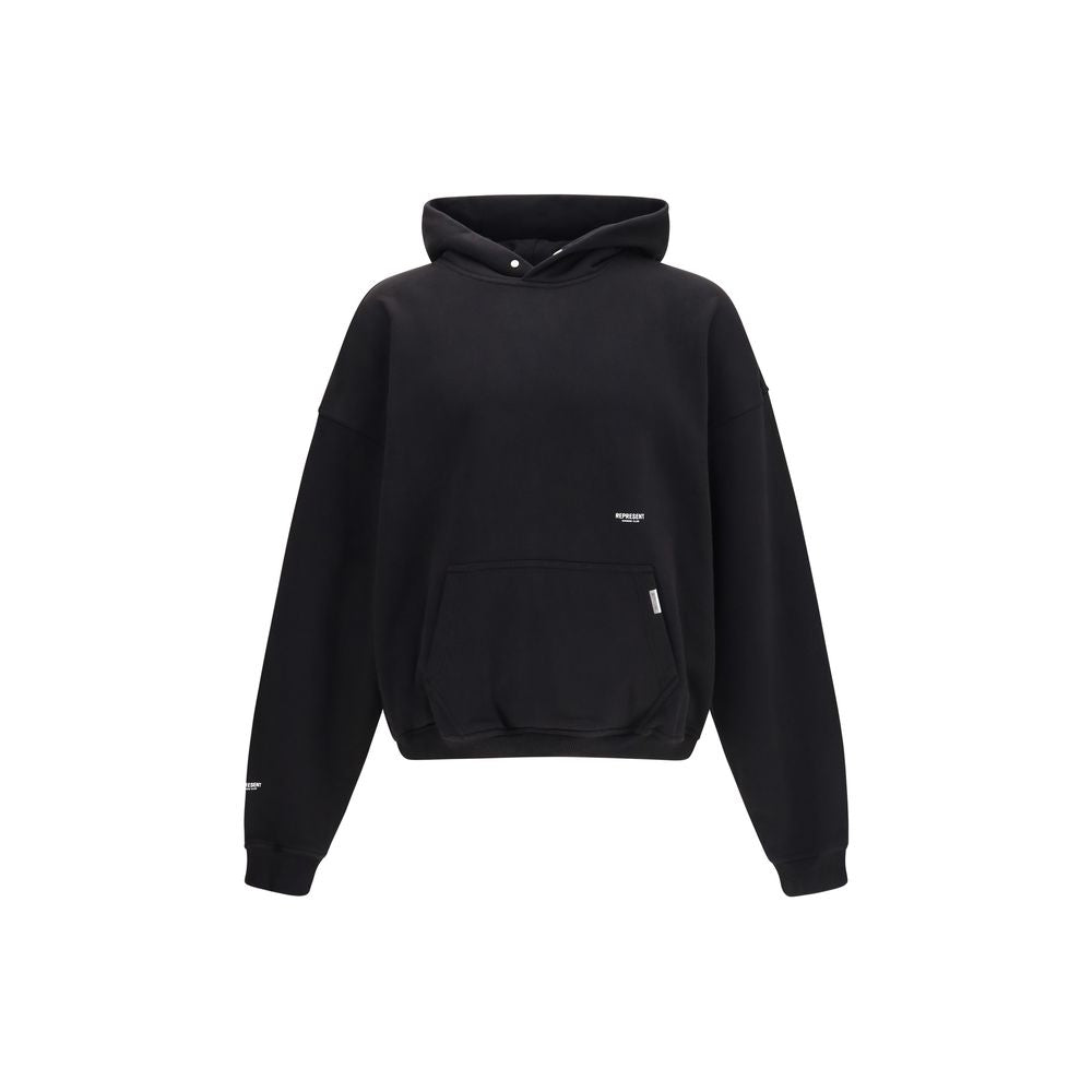 Represent Schwarzer Baumwoll-Sweatshirt