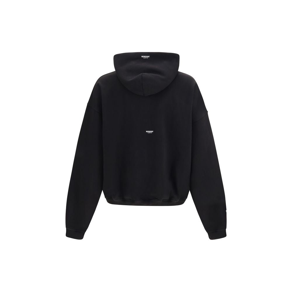 Represent Schwarzer Baumwoll-Sweatshirt