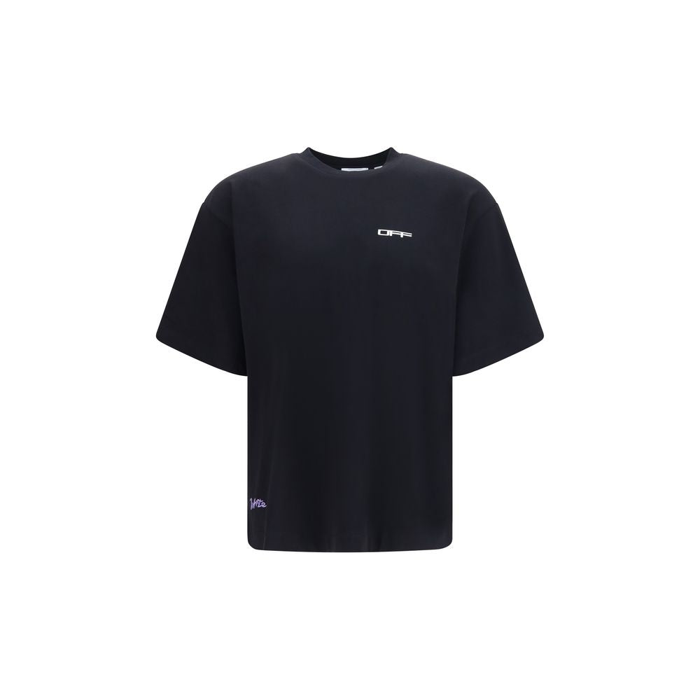 Off-White Schwarzer Baumwoll-Sportswear-Artikel
