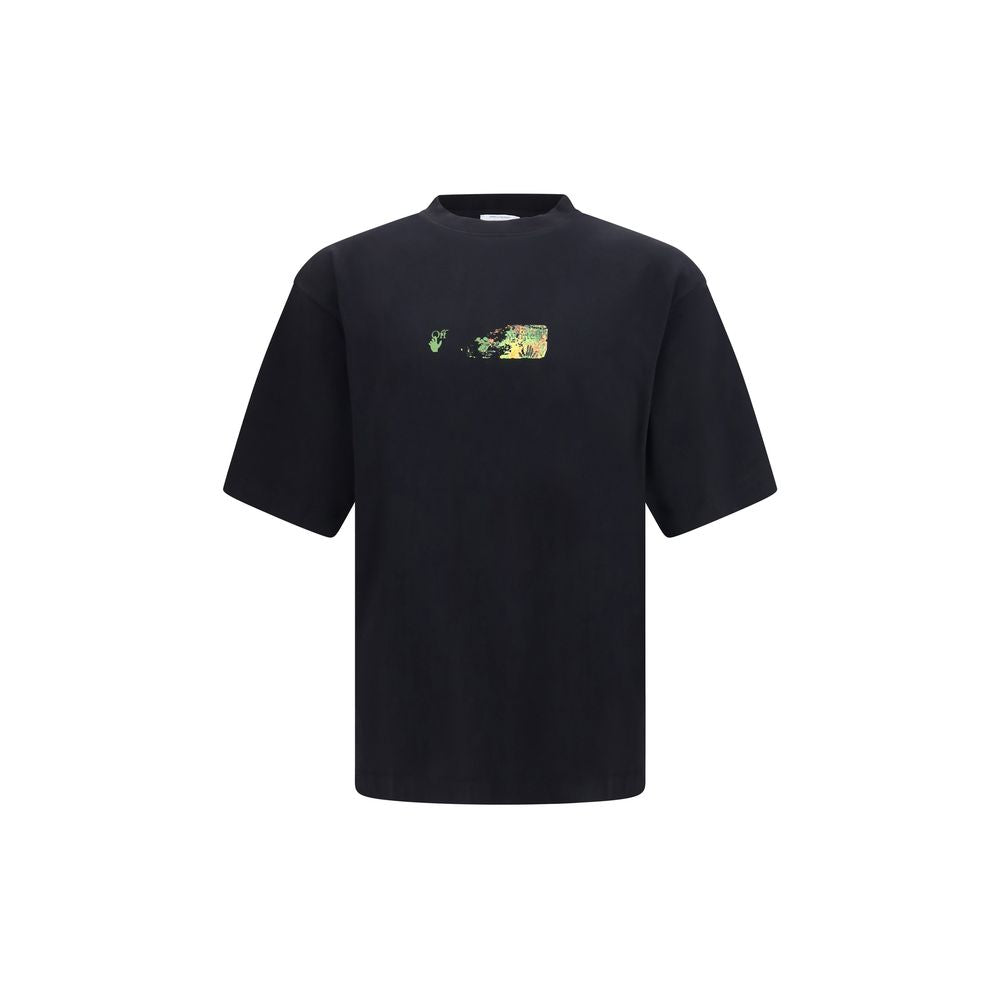 Off-White Schwarzer Baumwoll-Sportswear-Artikel