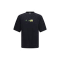 Off-White Schwarzer Baumwoll-Sportswear-Artikel