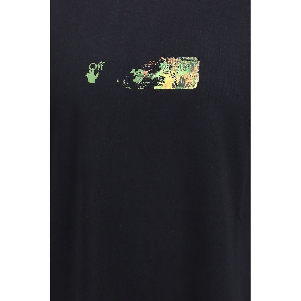 Off-White Schwarzer Baumwoll-Sportswear-Artikel