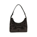 Maison Margiela Schwarze Lammleder Schultertasche Ovis Aries Aries