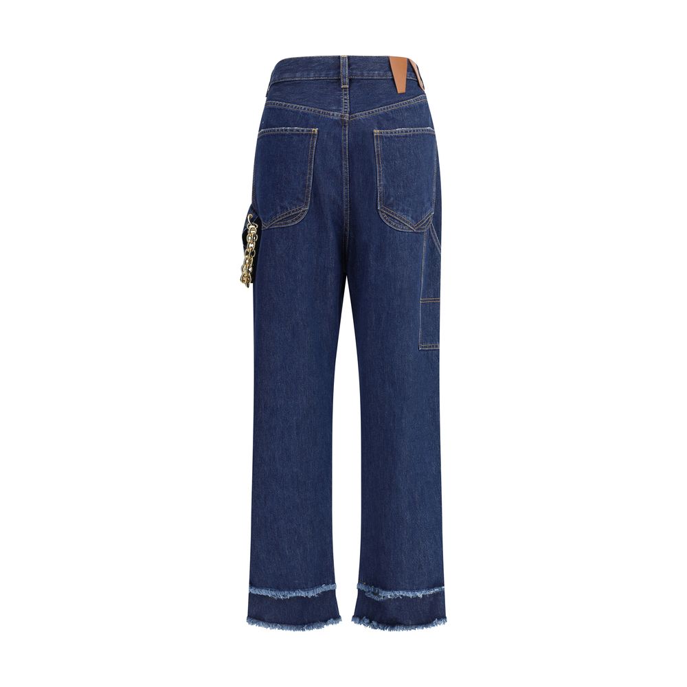 Darkpark Blaue Baumwolljeans Denim