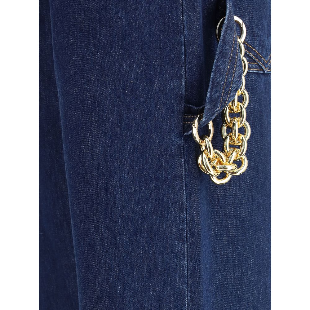 Darkpark Blaue Baumwolljeans Denim