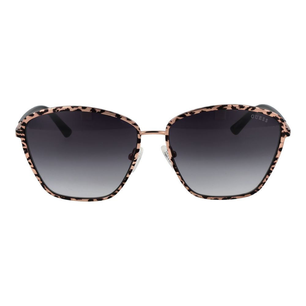 Guess Sonnenbrille aus Roségold-Metall