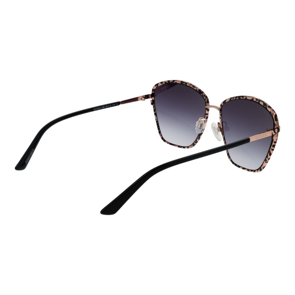Guess Sonnenbrille aus Roségold-Metall