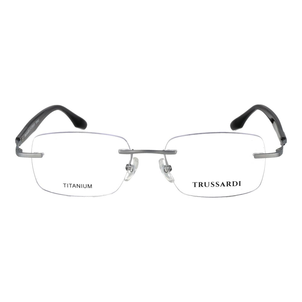 Trussardi Brille aus Titan in Silber (Fassung)