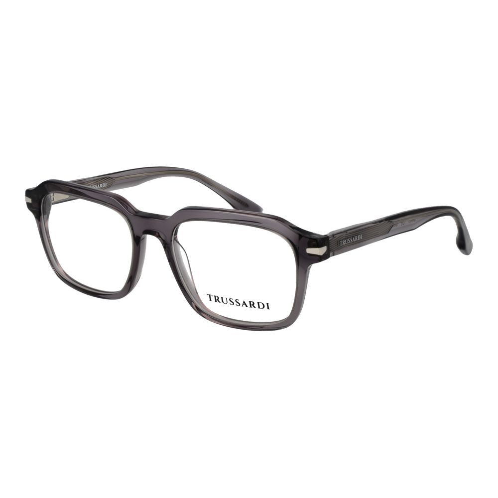 Trussardi Graue Brille aus Acetat (Gestell)