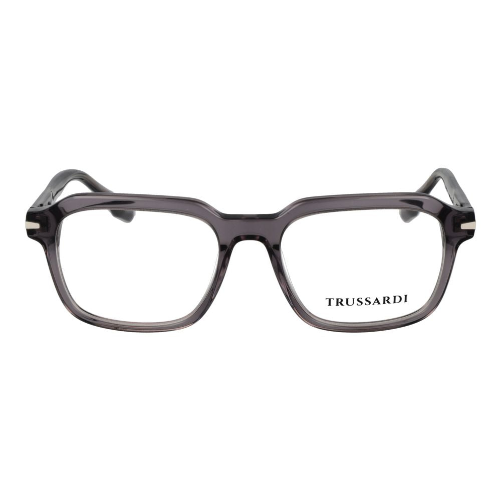 Trussardi Graue Brille aus Acetat (Gestell)