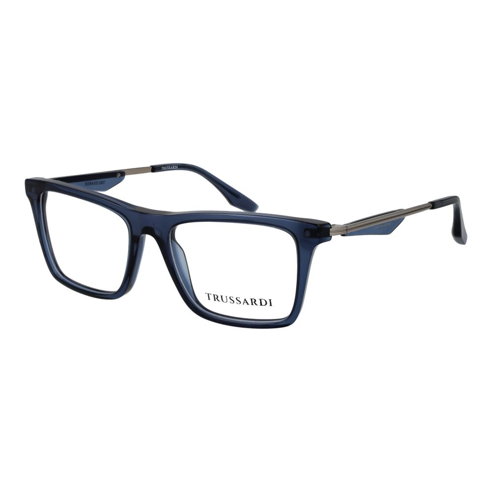 Trussardi Blaue Brille aus Acetat (Gestell)
