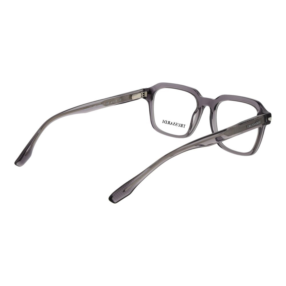 Trussardi Graue Brille aus Acetat (Gestell)