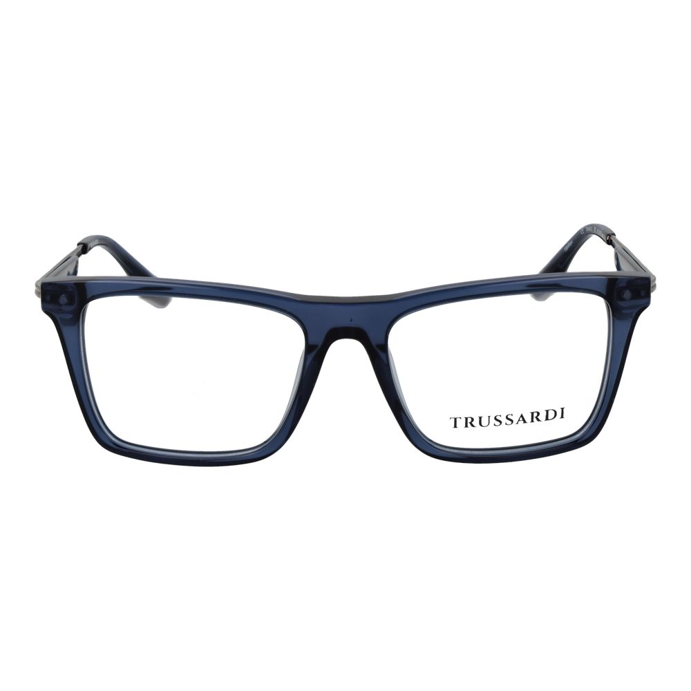Trussardi Blaue Brille aus Acetat (Gestell)