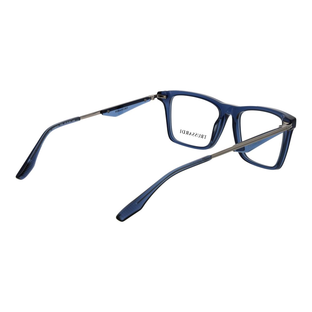 Trussardi Blaue Brille aus Acetat (Gestell)