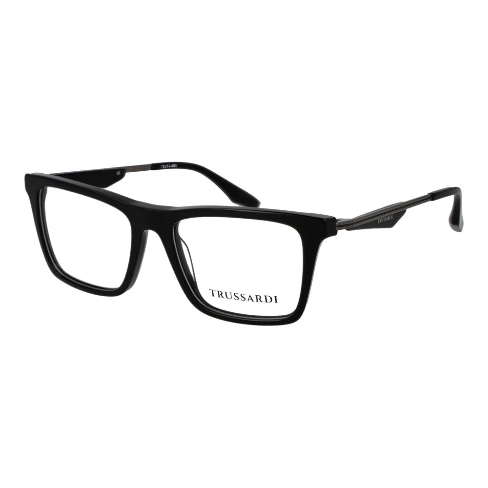Trussardi Schwarze Brille aus Acetat (Gestell)