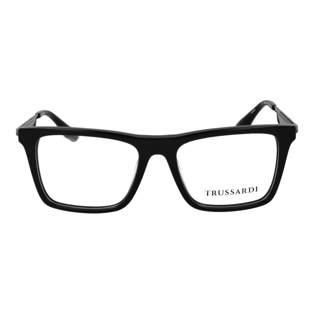 Trussardi Schwarze Brille aus Acetat (Gestell)