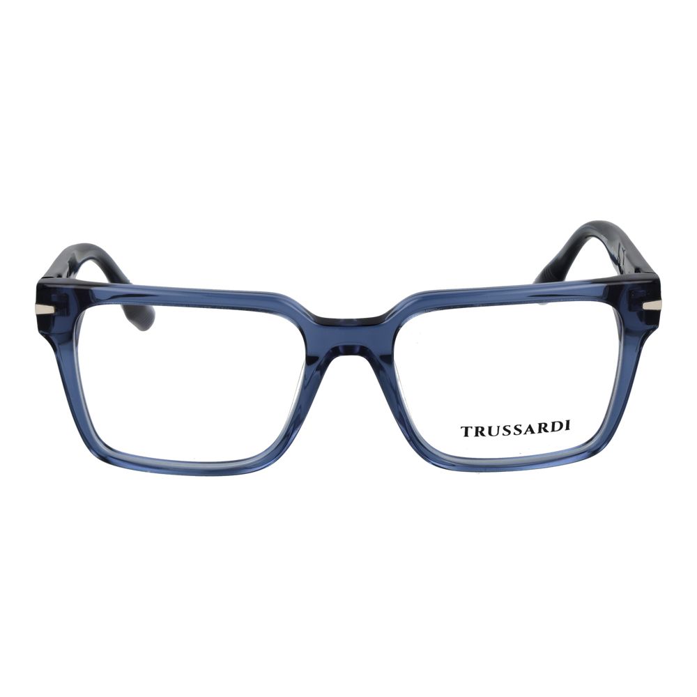 Trussardi Blaue Brille aus Acetat (Gestell)