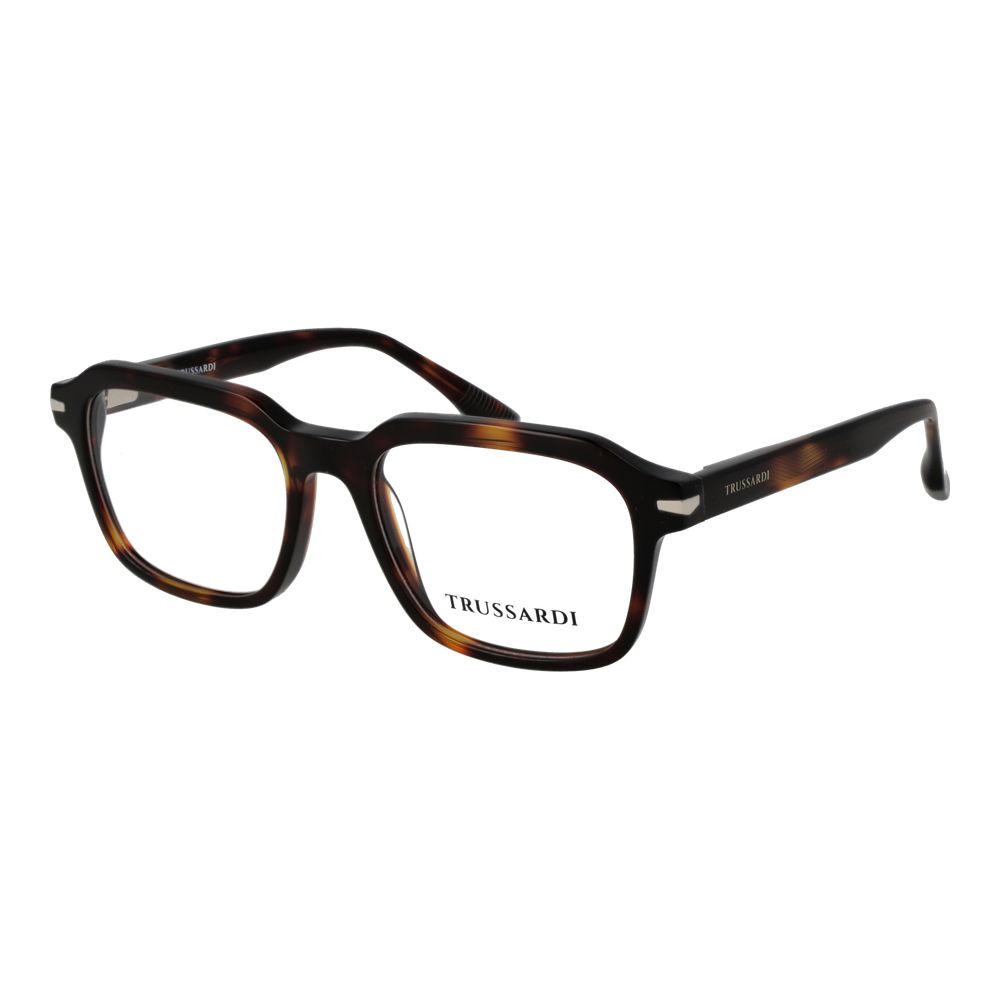 Trussardi Braune Brille aus Acetat (Gestell)