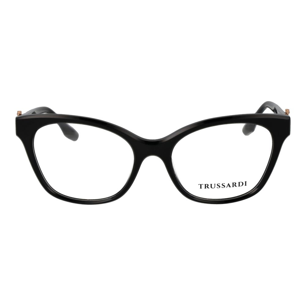 Trussardi Schwarze Brille aus Acetat (Gestell)