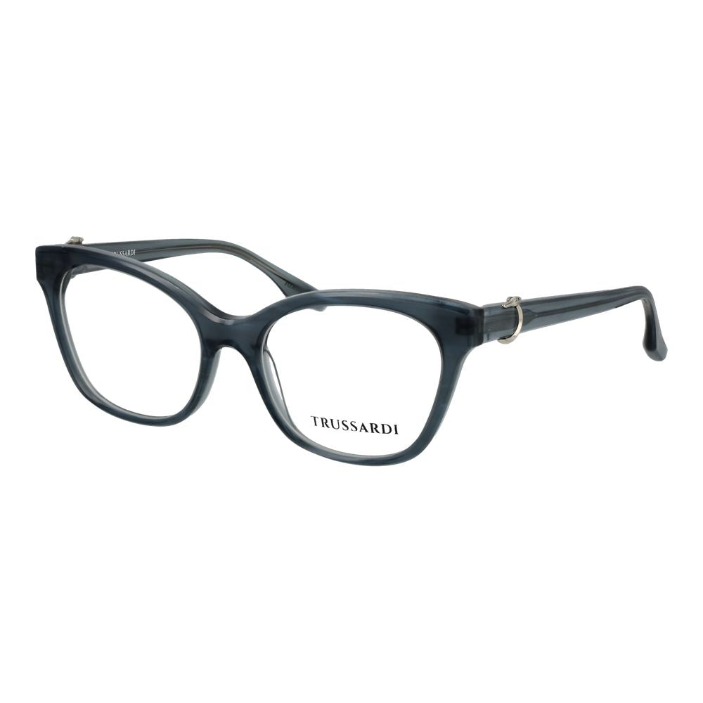 Trussardi Blaue Brille aus Acetat (Gestell)