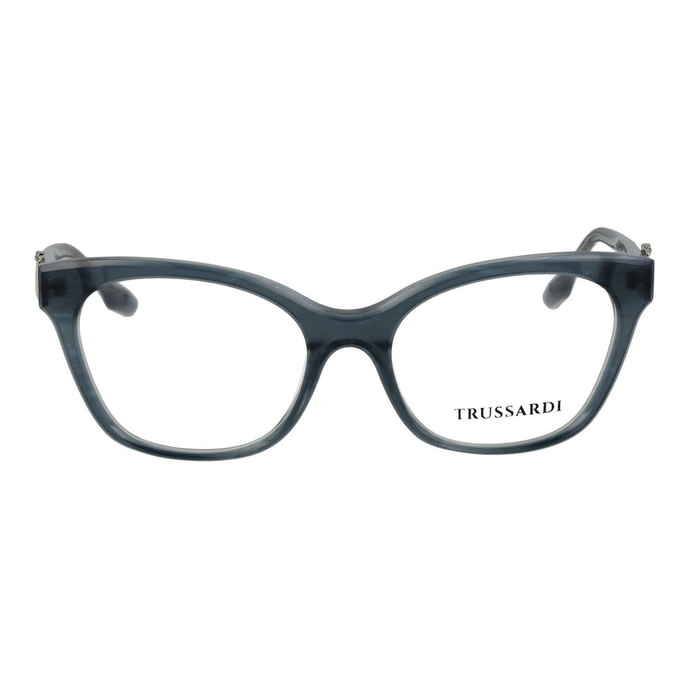 Trussardi Blaue Brille aus Acetat (Gestell)