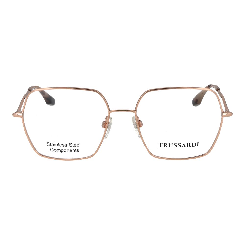 Trussardi Rose Gold Stainless Steel Glasses (Frames)