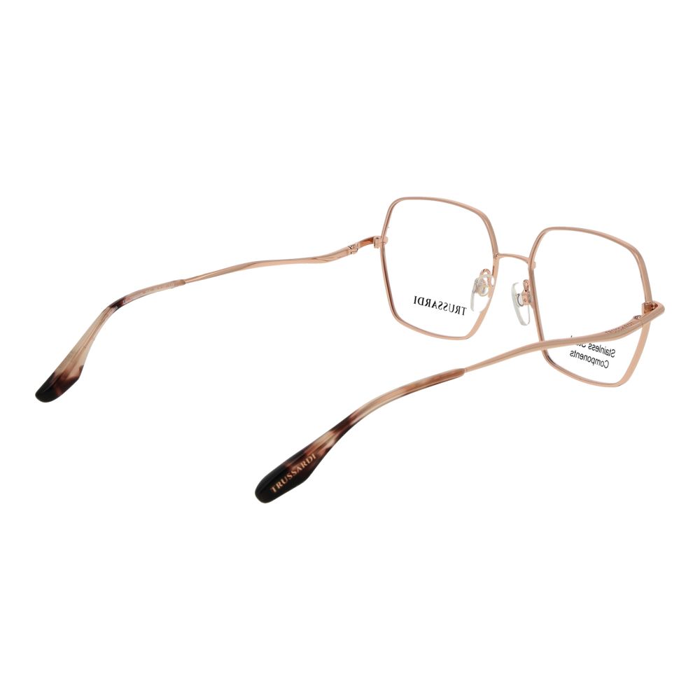 Trussardi Rose Gold Stainless Steel Glasses (Frames)