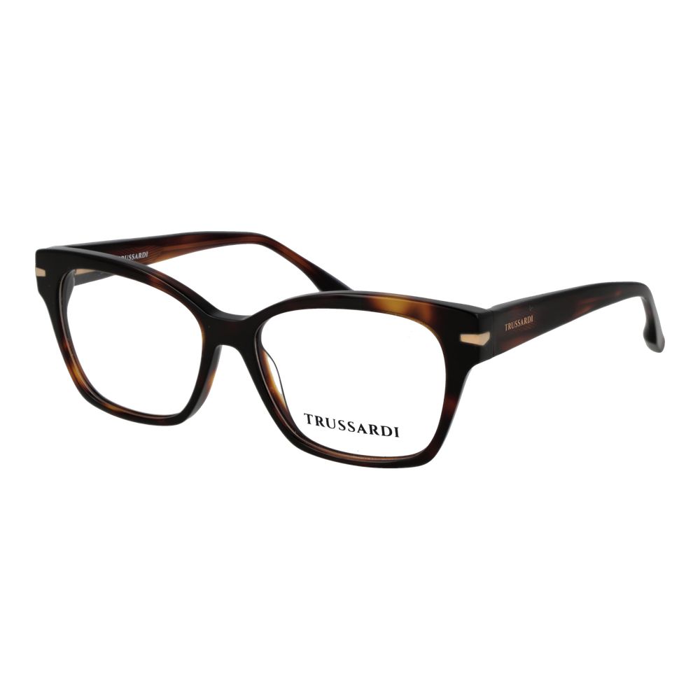 Trussardi Braune Brille aus Acetat (Gestell)