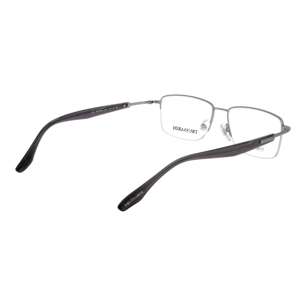 Trussardi Brille aus Titan in Silber (Fassung)