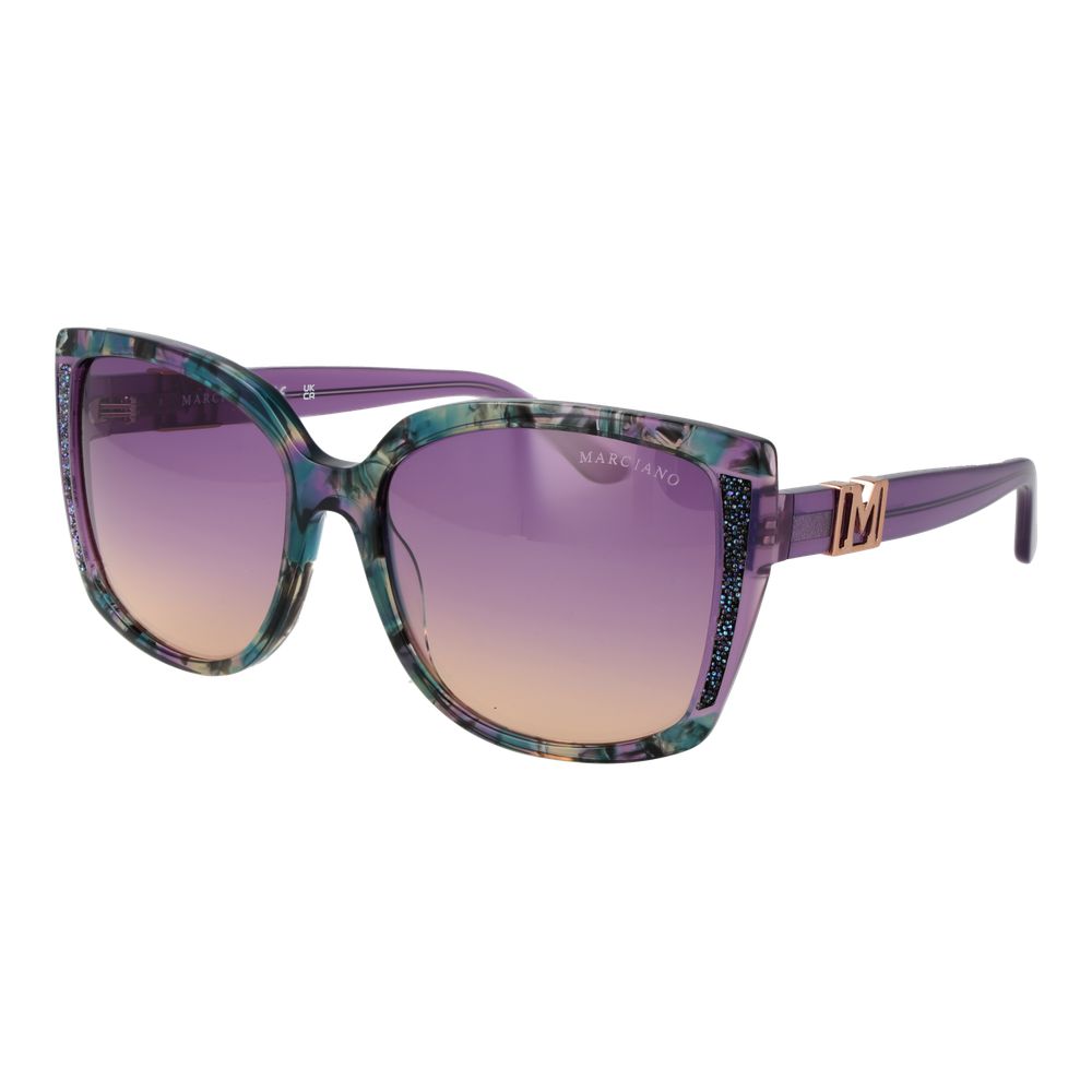 Marciano by Guess Sonnenbrille aus violettem Acetat