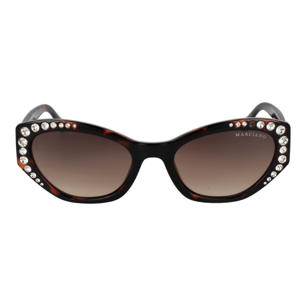 Marciano by Guess Braune Sonnenbrille aus Kunststoff