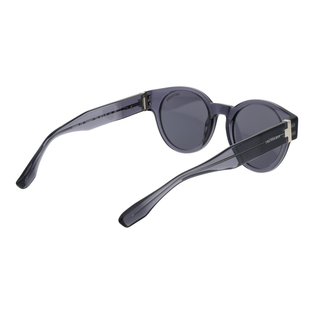 Trussardi Graue Sonnenbrille aus Acetat