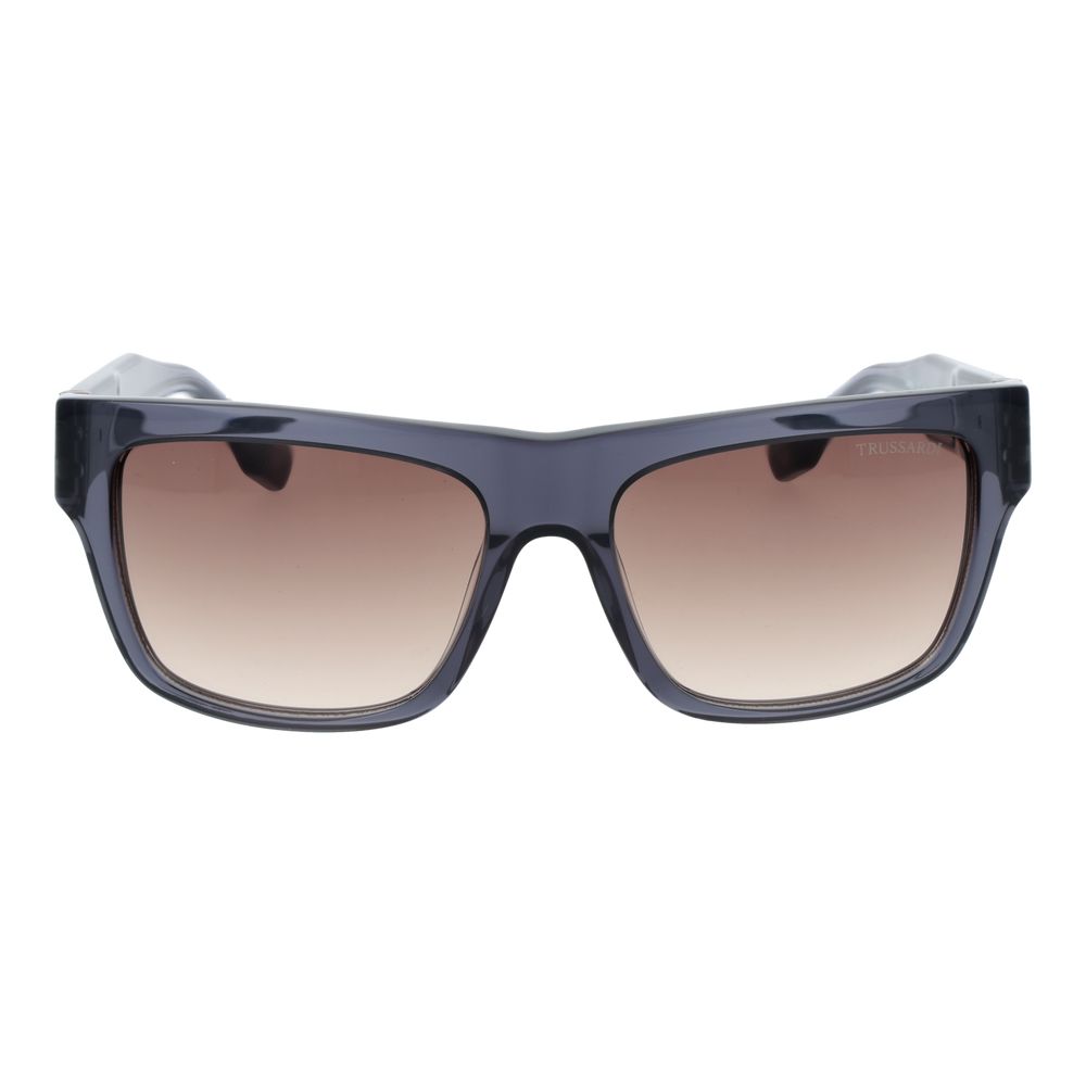 Trussardi Graue Sonnenbrille aus Acetat