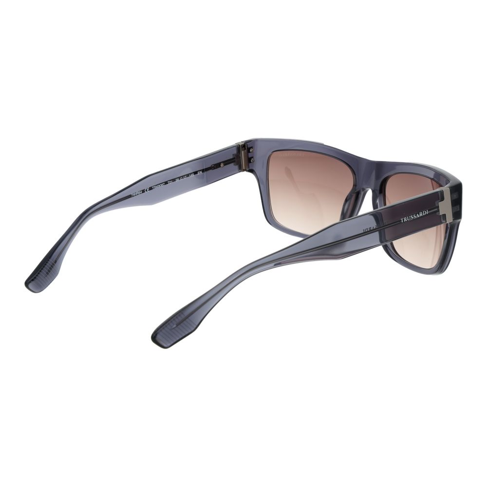 Trussardi Graue Sonnenbrille aus Acetat