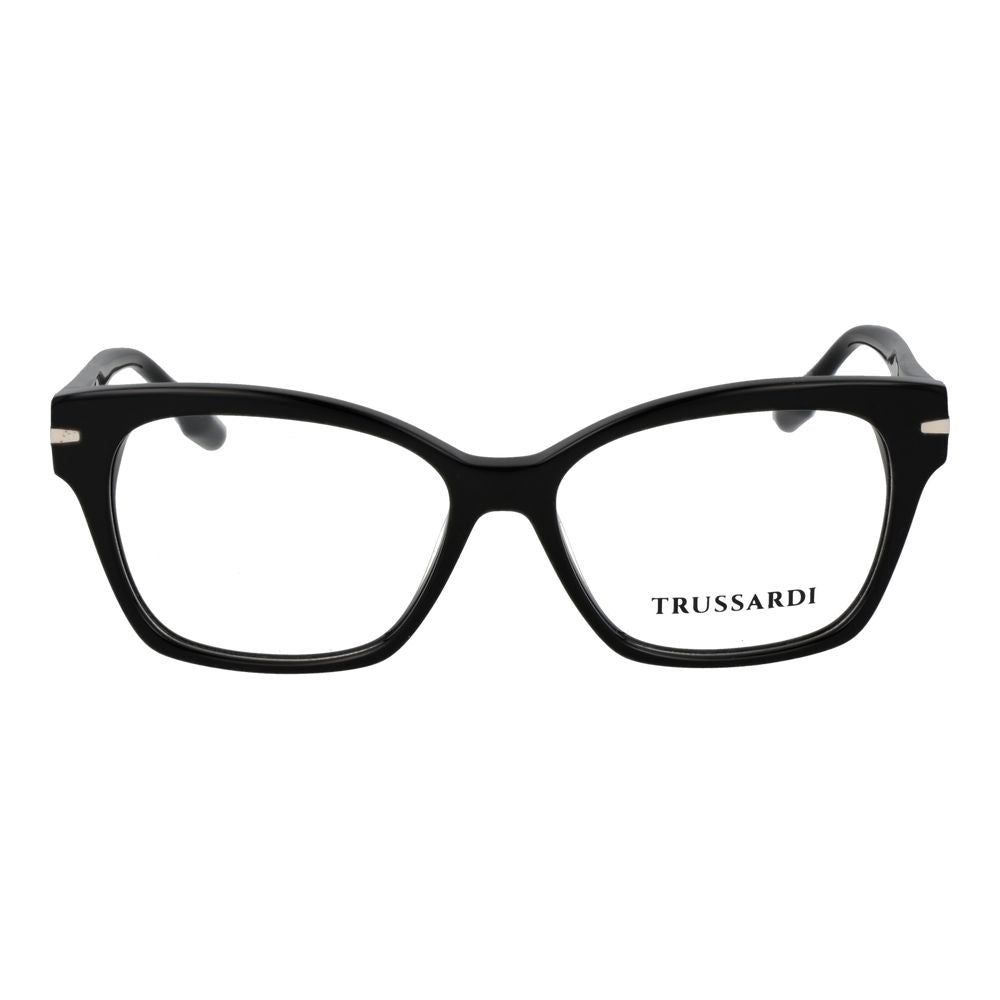 Trussardi Schwarze Brille aus Acetat (Gestell)