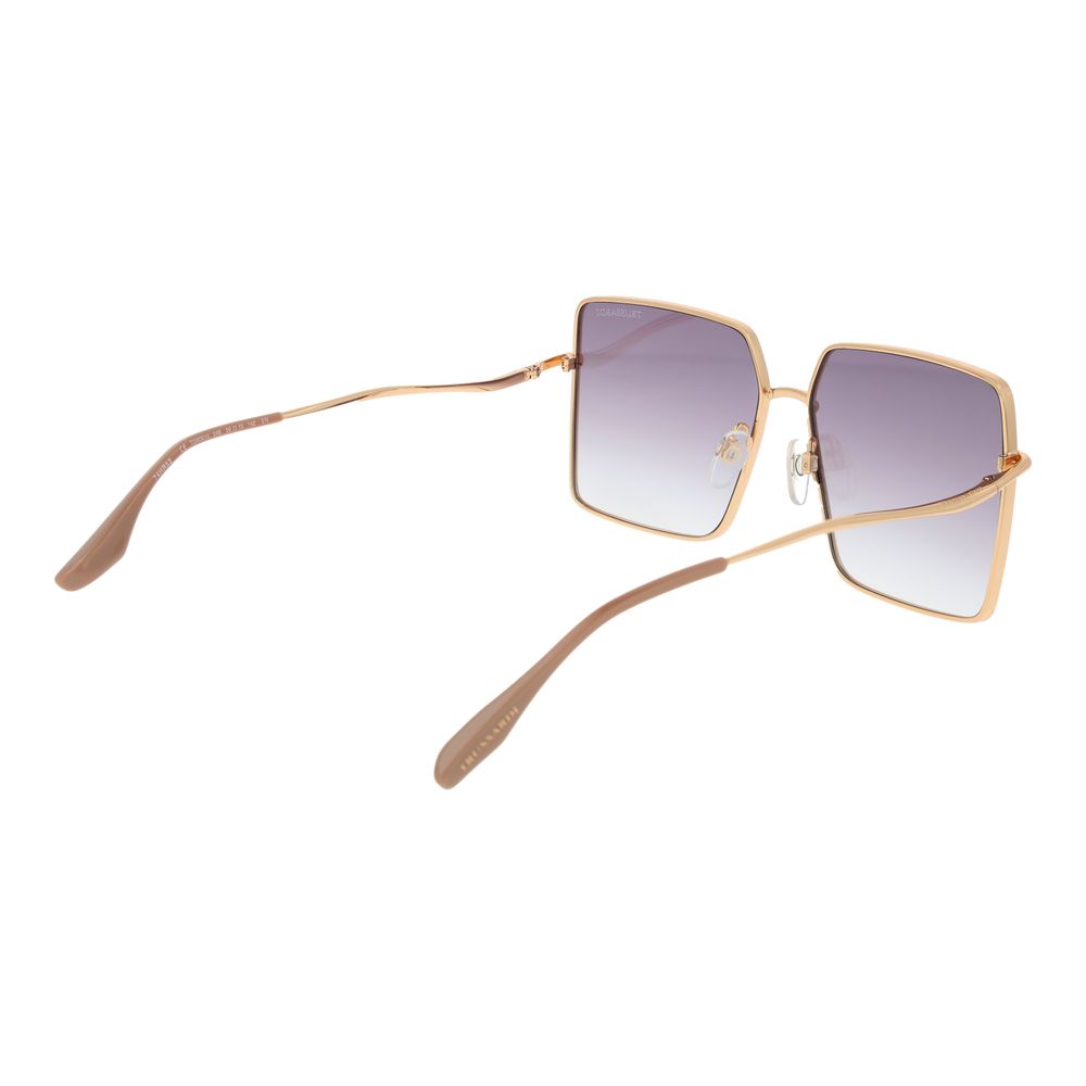 Trussardi Sonnenbrille aus Edelstahl in Gold