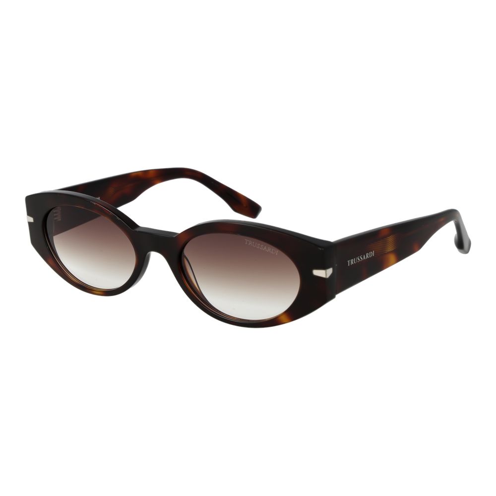 Trussardi Braune Sonnenbrille aus Acetat
