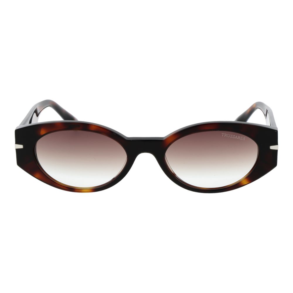 Trussardi Braune Sonnenbrille aus Acetat