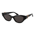 Trussardi Schwarze Sonnenbrille aus Acetat