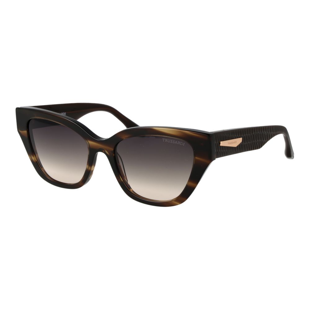Trussardi Braune Sonnenbrille aus Acetat
