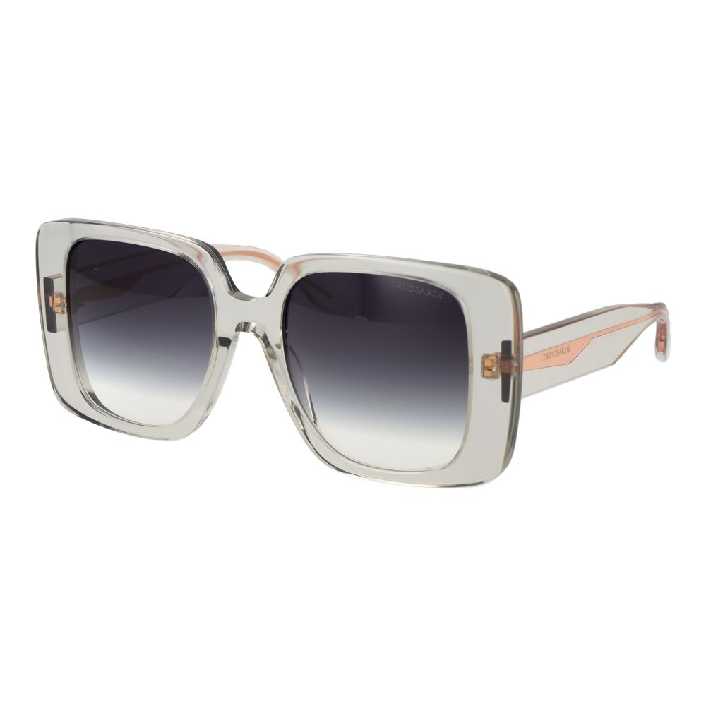 Trussardi Graue Sonnenbrille aus Acetat